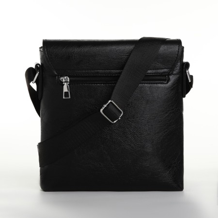 Male bag, black color-3