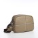 Female bag, cross-body, on lightning, khaki color