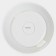 Porcelain dining porcelain Magistro "Flower", D = 25 cm, white color