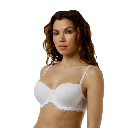 Lengy bra, size 90d, white color-2