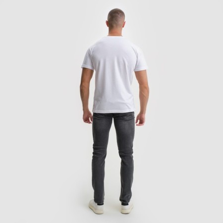 Male jeans, gray color, size 30 (46)-4