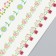 Tattoo on the body color "Flower ribbons" 12x7.5 cm