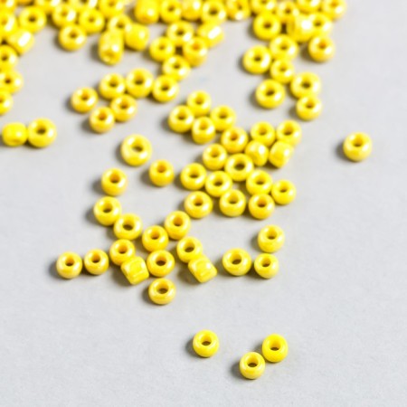 Beads "Zlatka" 08/0, 3 mm, 10 g 0122 Yellow