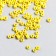 Beads "Zlatka" 08/0, 3 mm, 10 g 0122 Yellow