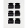Clamping set d/curlers (nab 6pcs price for nab) plastic black bag QF