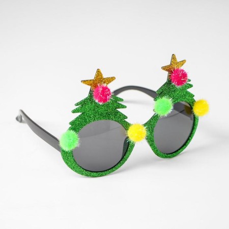 Carnival glasses "Christmas tree", MIX's colors