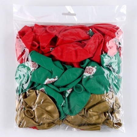 Shar Latex 12 “Happy New Year!”, Dragon, New Year's set of 50 pcs.-1