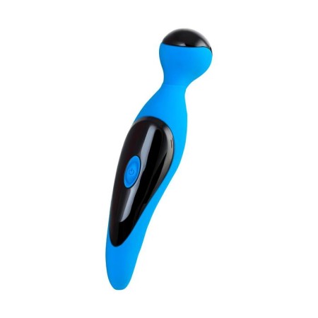 Vibroostimulator L’Eroina by Toyfa Cosmy, 7 modes, silicone, blue color, 18.3 cm, d = 3.6 cm-1