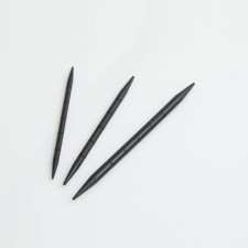 A set of auxiliary knitting needles Lantern Moon of Eben wood, 3 pcs: 3.25 mm/4.0 mm/5 mm, 350620 103