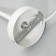 Bra "Trinik" E27 40W white 10x10x35-135cm