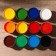 A set of artistic acrylic paint 12 colors 17 ml Artlavka