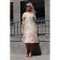 Women's dress, size 48, beige color