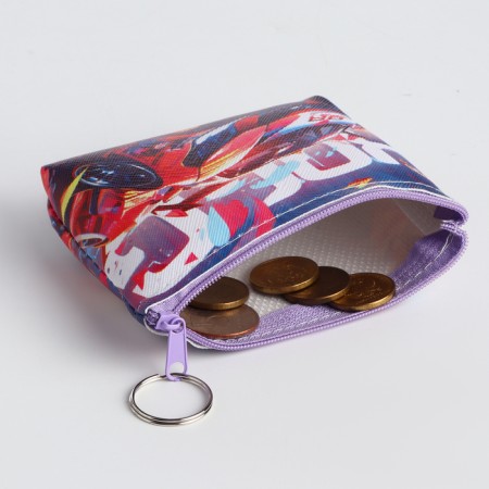 Children's wallet with a zipper, color mix-4