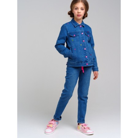 Denim jacket for the girl PlayTode, height 128 cm-2