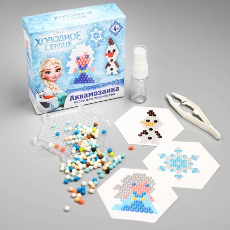 Aquamosaic "Elsa and Olaf", cold heart-1