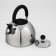 A stainless steel kettle with a whistle, 1.8 liters, induction