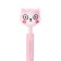 Gel handle Calligrata "cat" automatic, node 0.5 mm, blue ink, pink