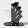 Kitchen kit on the stand “Simple”, 5 objects: knives 7.5 cm, 10.5 cm, 13 cm, 15 cm, vegetable cleaning, red color