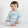 Children's sliders with cuffs "Gorosynka", height 80 cm, blue color