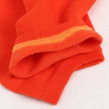 Noski short neon, orange color, size 23-25 ​​(37-40)-3