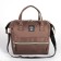 Bag-rug 2 in 1 on wheels 18 ”, lightning department, outer pocket, brown color
