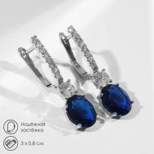 Earrings with rhinestones 