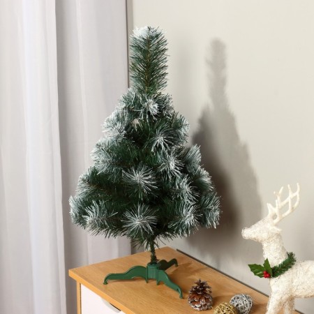 Fir -tree artificial desktop "elite lush snow -white" 65 cm