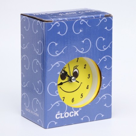 Clock - desktop an alarm clock, 12.5 x 8 cm, d -6 cm-4