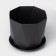 Pot for flowers with a prism palm, 4.7 liters, graphite color