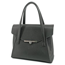 Women's bag B2832-00140, Black color, genuine leather, 31x12x25 cm