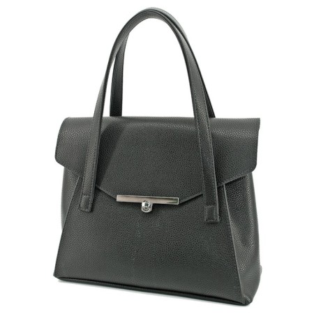 Women's bag B2832-00140, Black color, genuine leather, 31x12x25 cm