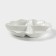 Menzhitsa ceramic 4 cells "Airiousness", 19 × 3 cm, white color