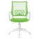 A chair for the operator Brabix Fly MG-396W, white plastic, grid, light green TW-03A/TW-18