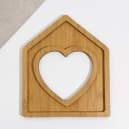 Menzhitsa wooden team "House", 24 x 20.6 cm-2