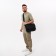 Male bag, Medvedkovo, dark gray color
