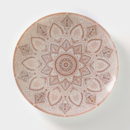 Porcelain plate "Babylon. Coffee ", d = 20 cm
