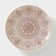 Porcelain plate "Babylon. Coffee ", d = 20 cm