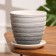 Flower pot "Book" Gray Crocus No. 2, 1.4 liters