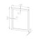 Turin mirror, wall 40 × 50 cm Plastic frame, 30 mm