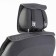 Front seats Car Performance, 2 pcs, alcantara, black-gray