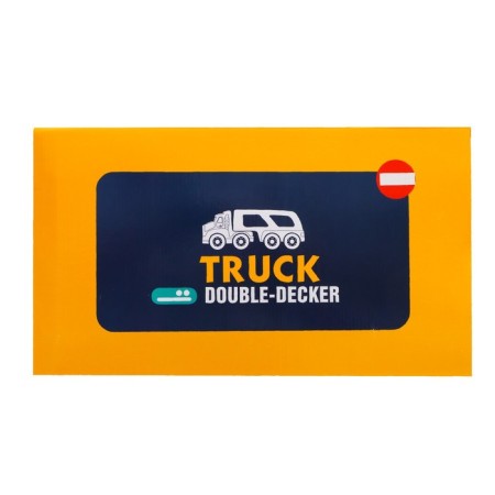 Truck inertial truck, with 4 machines, light and sound effects-6