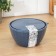 Saladnik with a STONE lid, 1.7 l, color dark stone