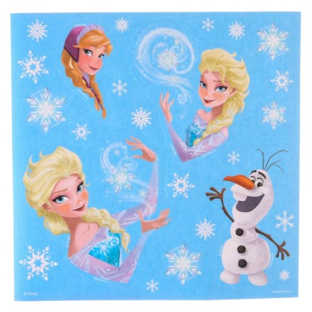 Chancellery set "Happy New Year", A6 notebook, pen, stickers, cold heart-5
