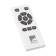 Ceiling fan with Antibes lamp, 18W, LED, 4000K, steel, black mat, acrylic