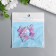 Decor for creativity Plastic "Laughter-Health with a pink bow" 2.5x1.8 cm