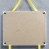 Triple photo frame on braid L-2 15x21 cm white (plastic screen)