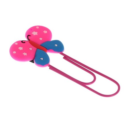 The bookmark is large, 11 cm, "butterfly", mix-2