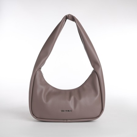 Women's bag Textura, baguette, small size, beige color