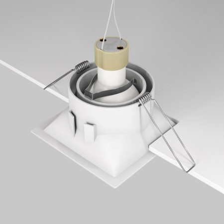 The built-in lamp Technical DL029-2-01W, 1x50W, 9x9x4.5 cm, GU10, white color-6