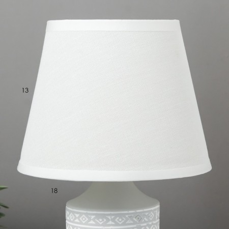 Bulbed lamp 16529/1wt e14 40W white 17.5x17.5x26.5 cm-3